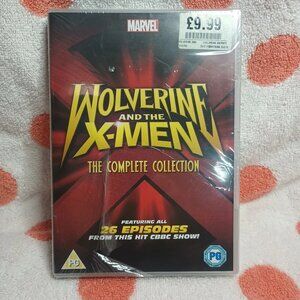 NIP Marvel UK Wolverine X-Men Complete Collection PAL DVD SET 26 Episodes/4 Disc